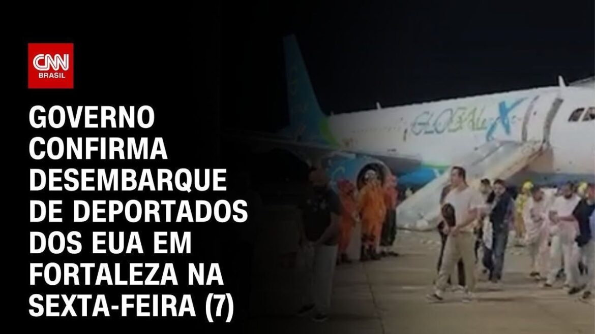 novo-voo-com-brasileiros-deportados-dos-eua-chega-em-fortaleza-nesta-sexta